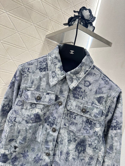 D 2025 New Arrivals Denim Jacket and Pants Set