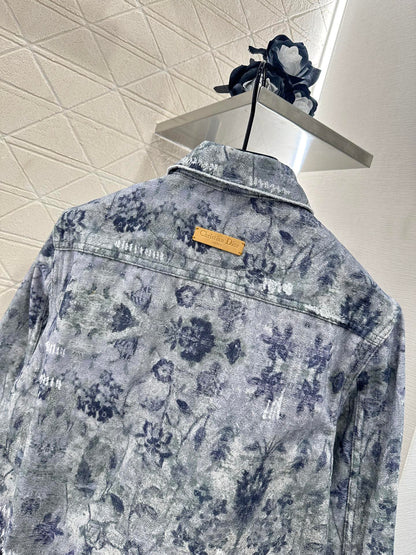 D 2025 New Arrivals Denim Jacket and Pants Set