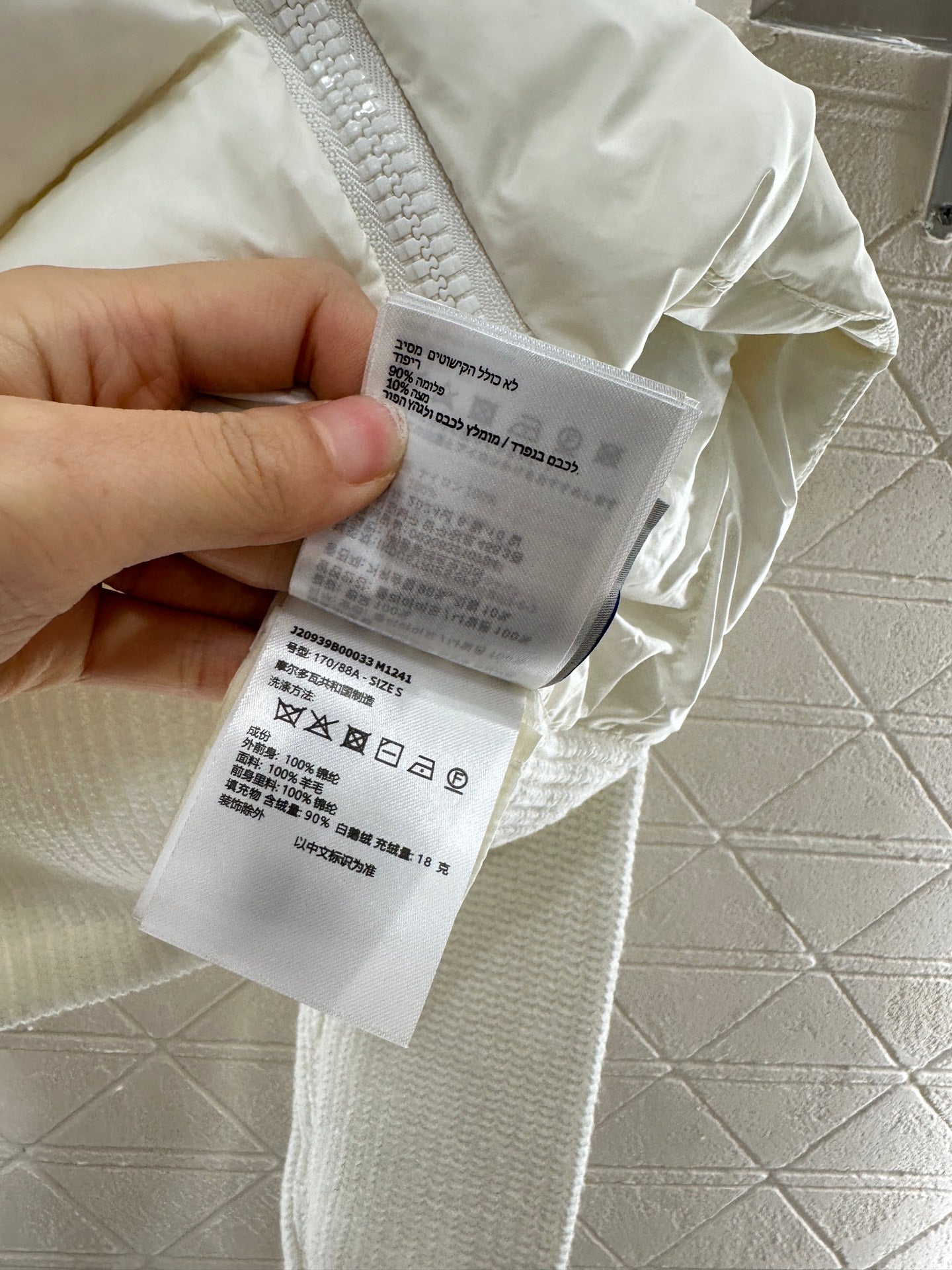 Mon  2025 New Arrival Zip-Up Down Jacket