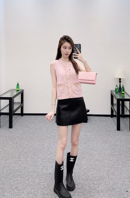 C 2025 New Arrival Beaded Knit Vest