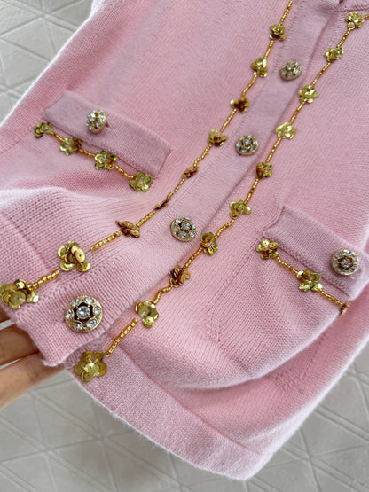 C 2025 New Arrival Beaded Knit Vest