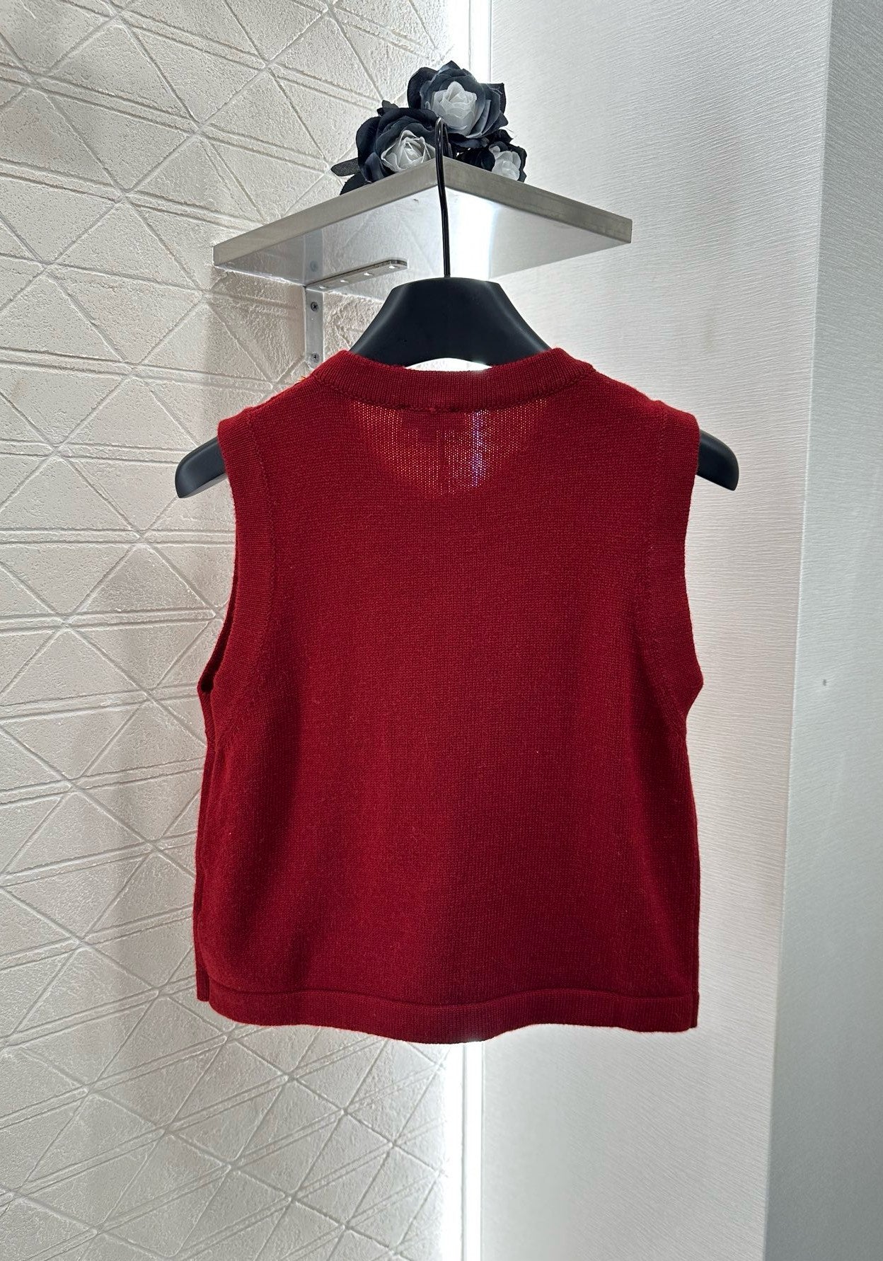 C 2025 New Arrival Beaded Knit Vest
