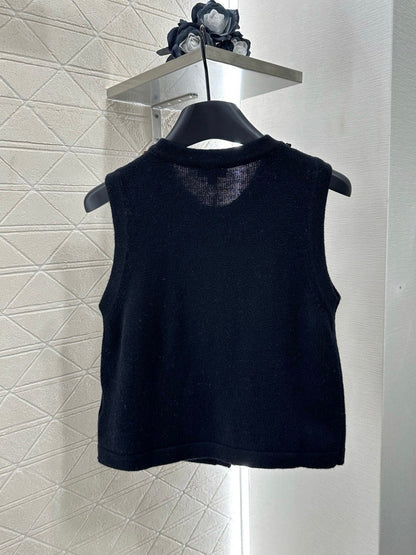 C 2025 New Arrival Beaded Knit Vest