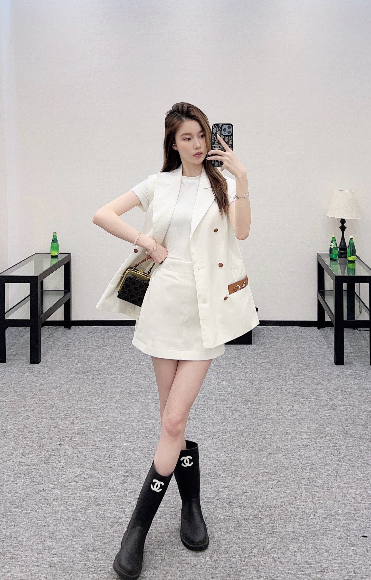G  2025 New Arrivals Suit, vest, and skirt set