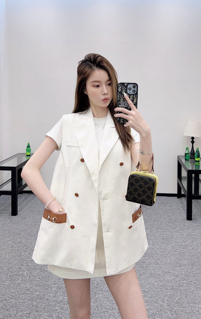 G  2025 New Arrivals Suit, vest, and skirt set