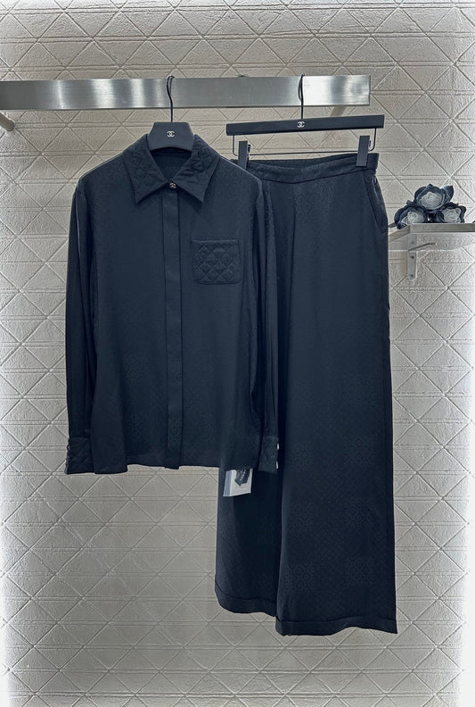 C 2025 New Arrival Long-sleeved shirt and pants set