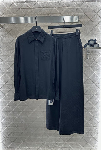 C 2025 New Arrival Long-sleeved shirt and pants set