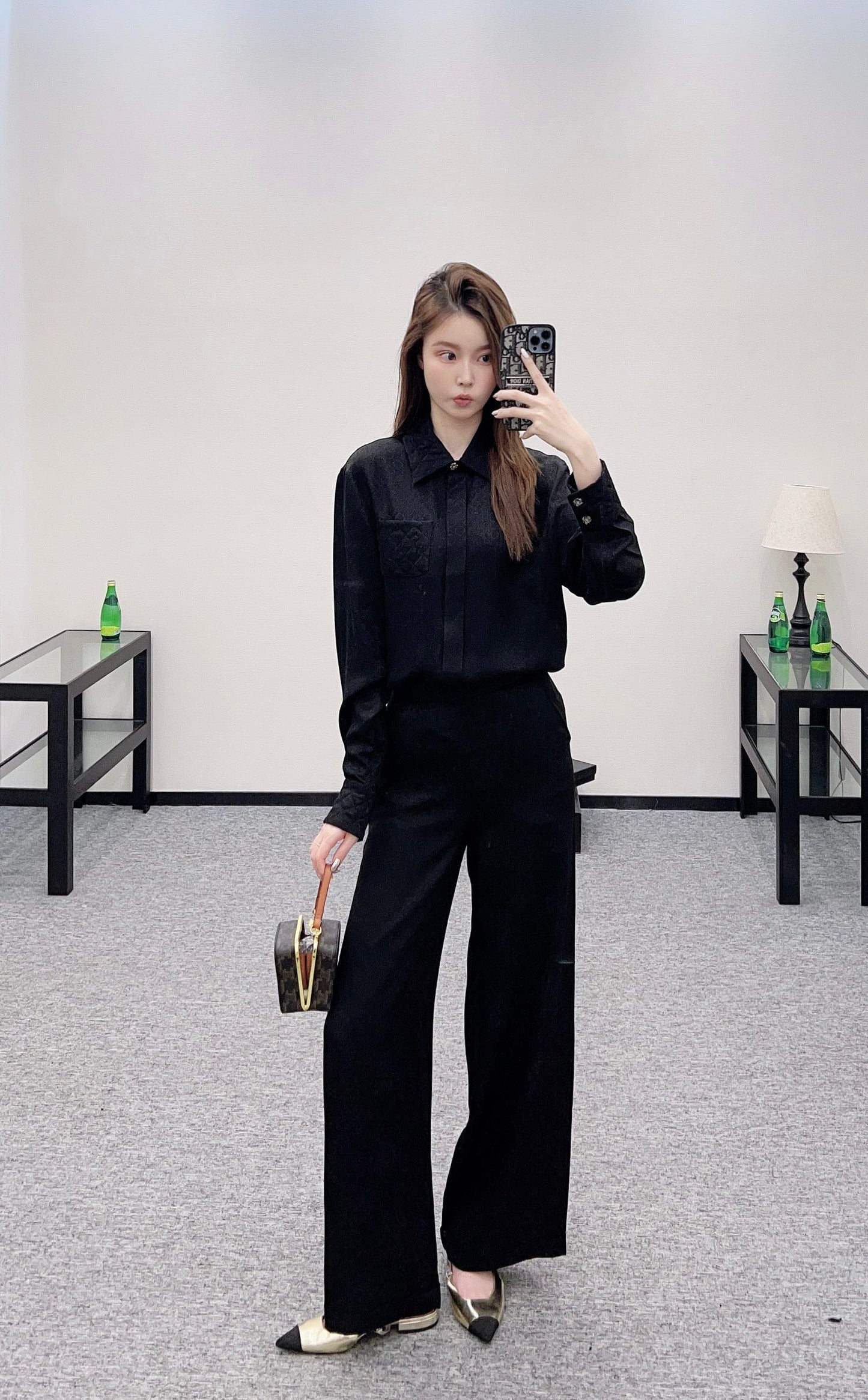 C 2025 New Arrival Long-sleeved shirt and pants set