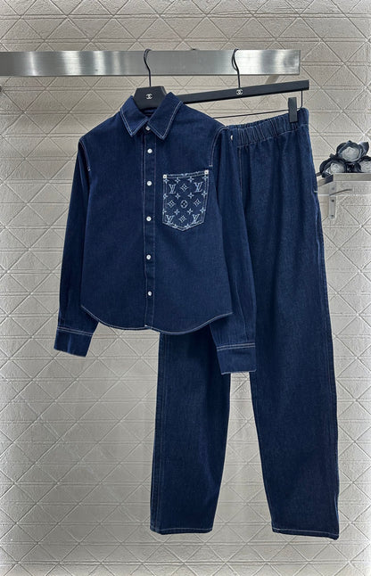 L 2025 New Arrivals Shirt and Pants Set