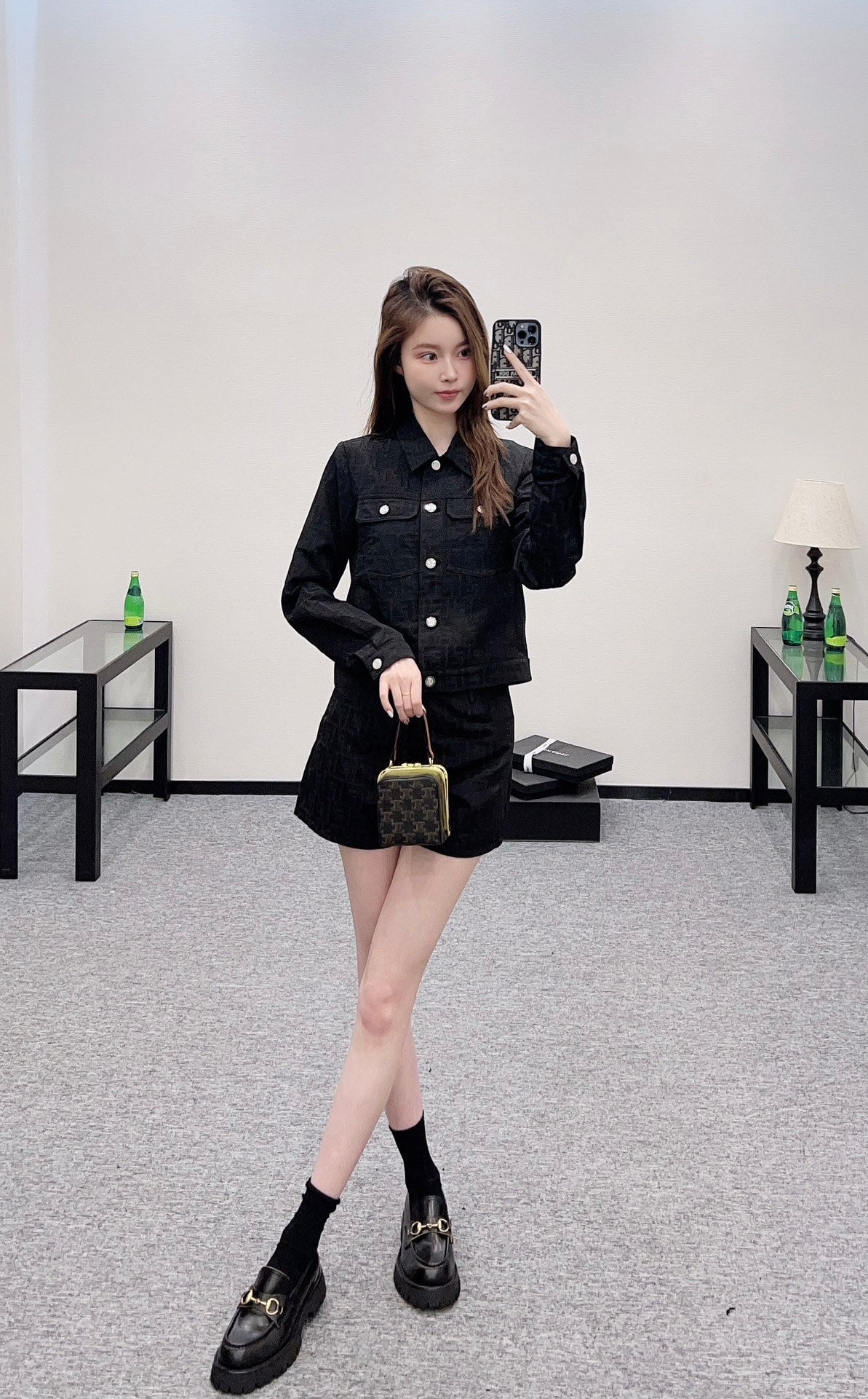 F 2025 New Arrivals Jacket, Coat, and Shorts Set