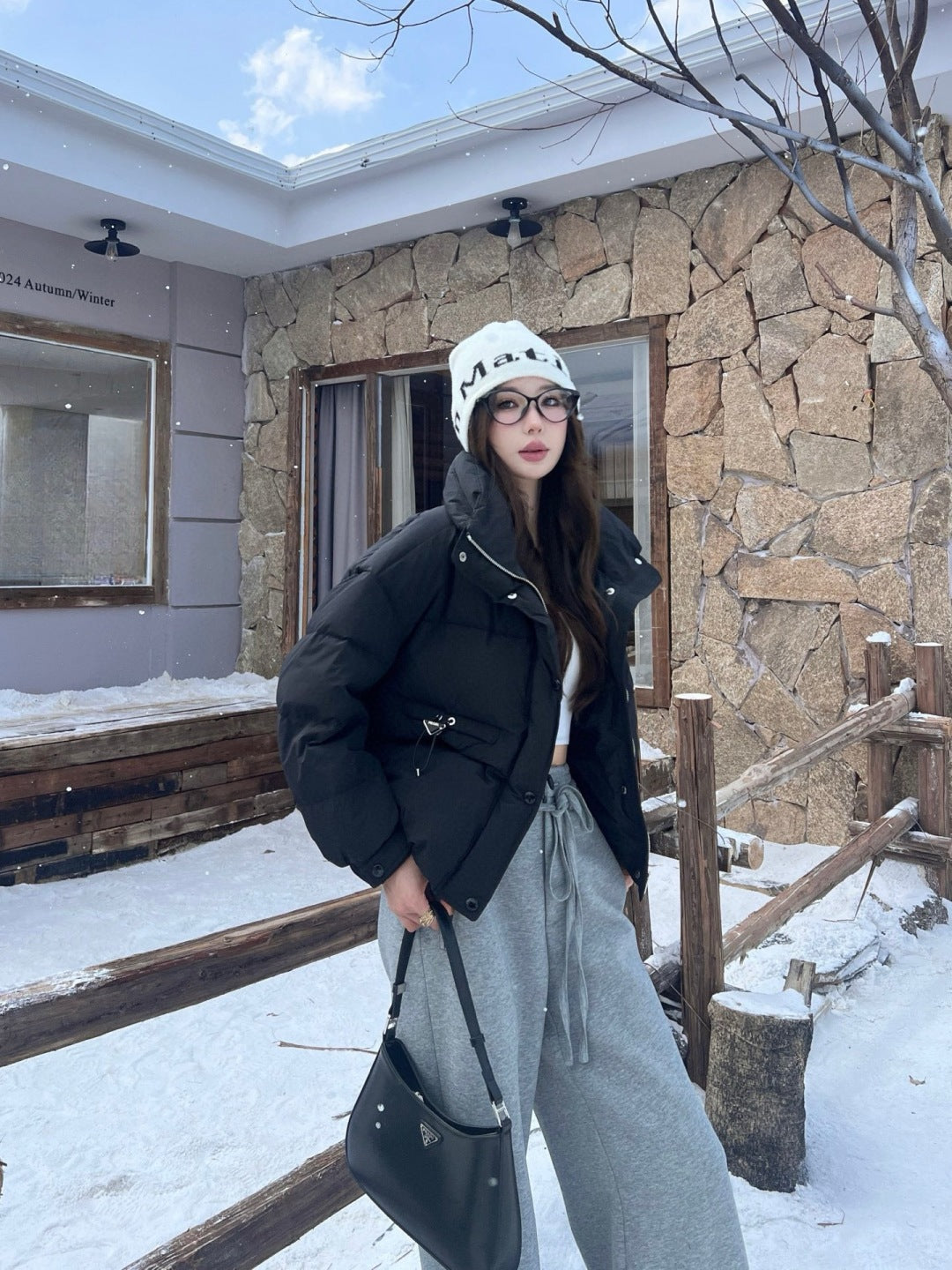 Pra 25fw down jacket