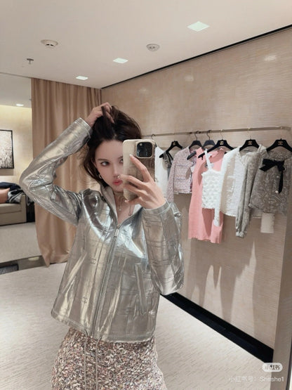C 25fw leather jacket