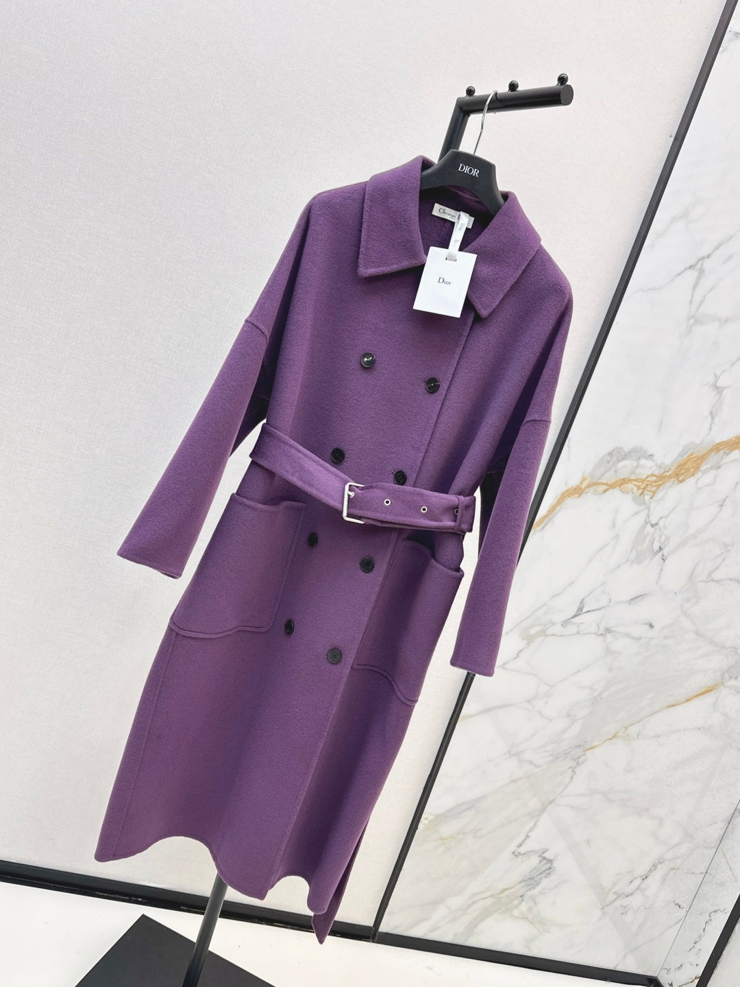 D 25fw cashmere coat