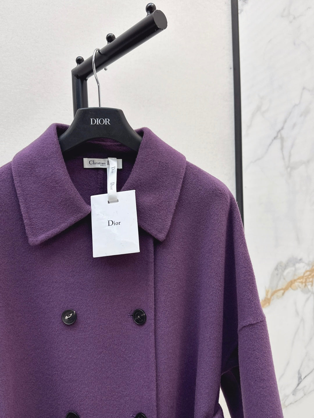 D 25fw cashmere coat