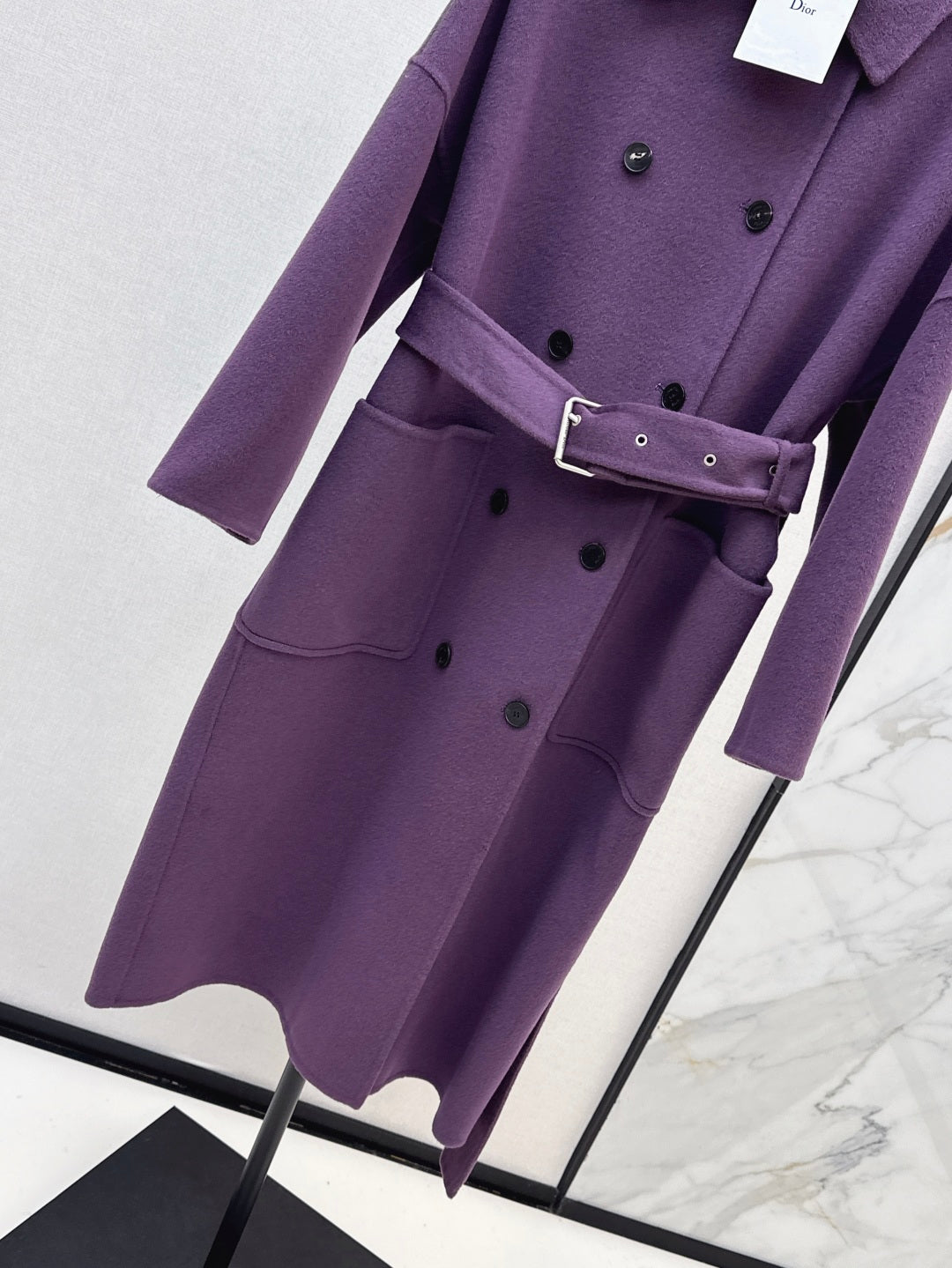 D 25fw cashmere coat