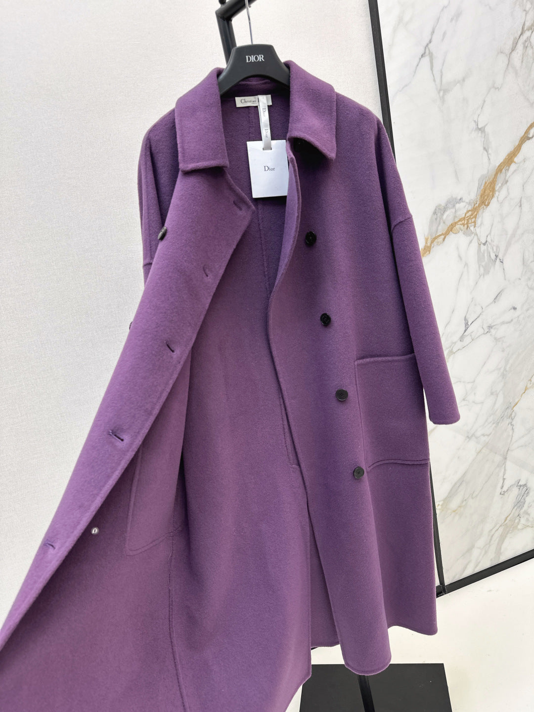 D 25fw cashmere coat