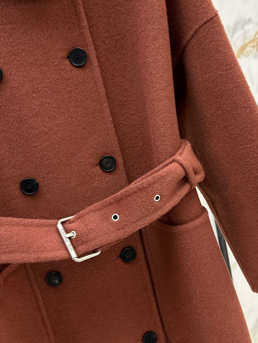 D 25fw cashmere coat