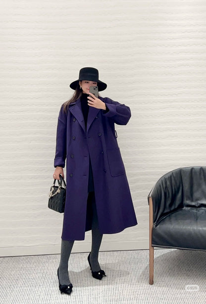 D 25fw cashmere coat
