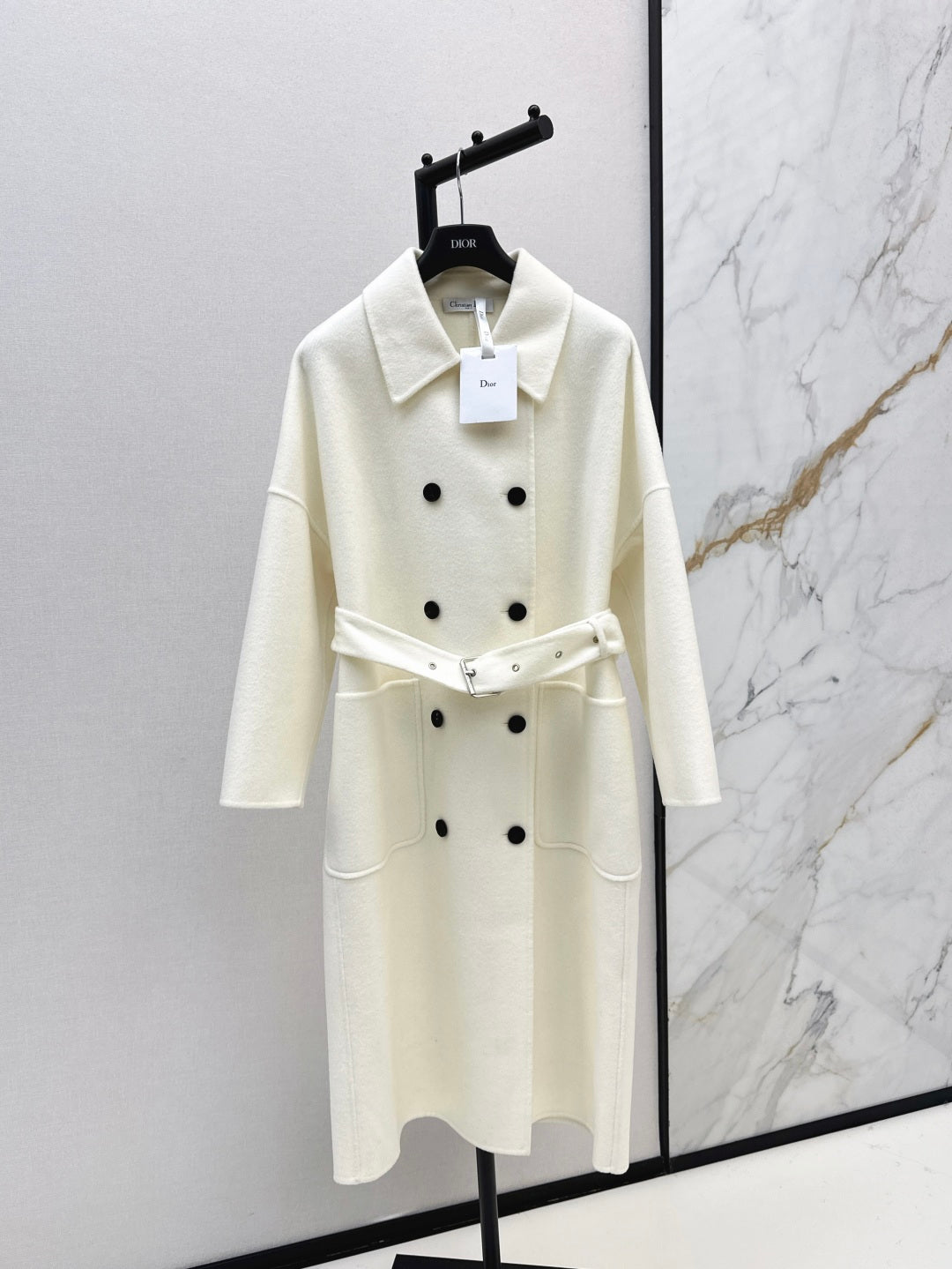 D 25fw cashmere coat