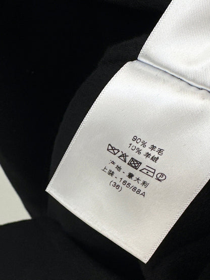 D 25fw cashmere coat