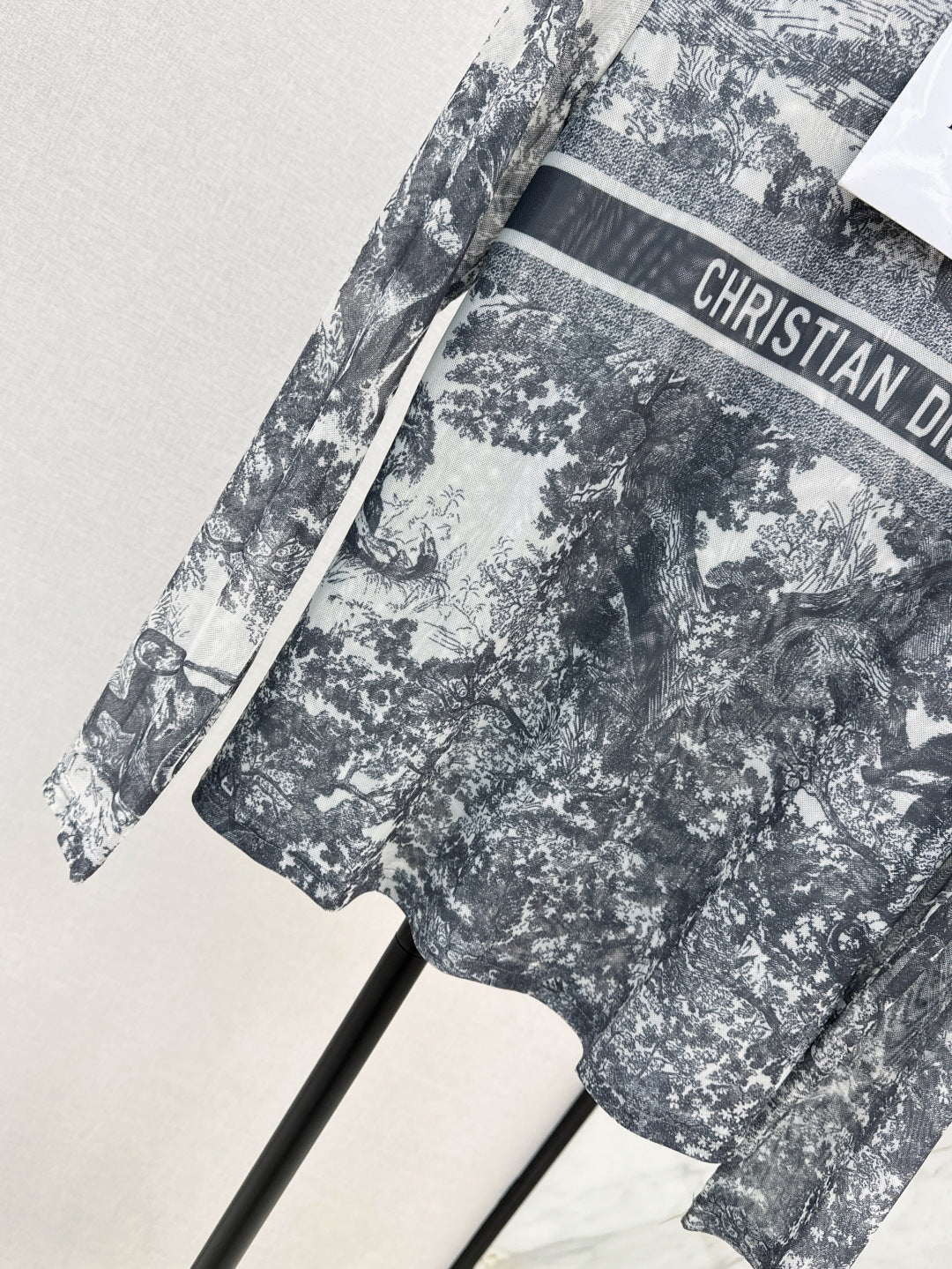 D 25fw printed shirt