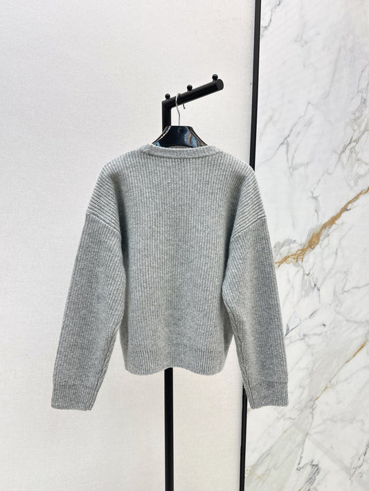 Ce 25fw embroidered sweater