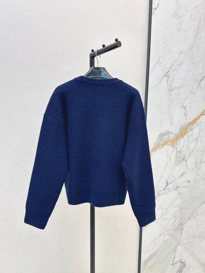 Ce 25fw embroidered sweater