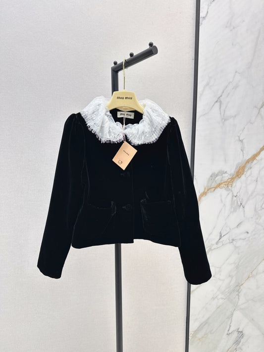 M 25fw lace jacket