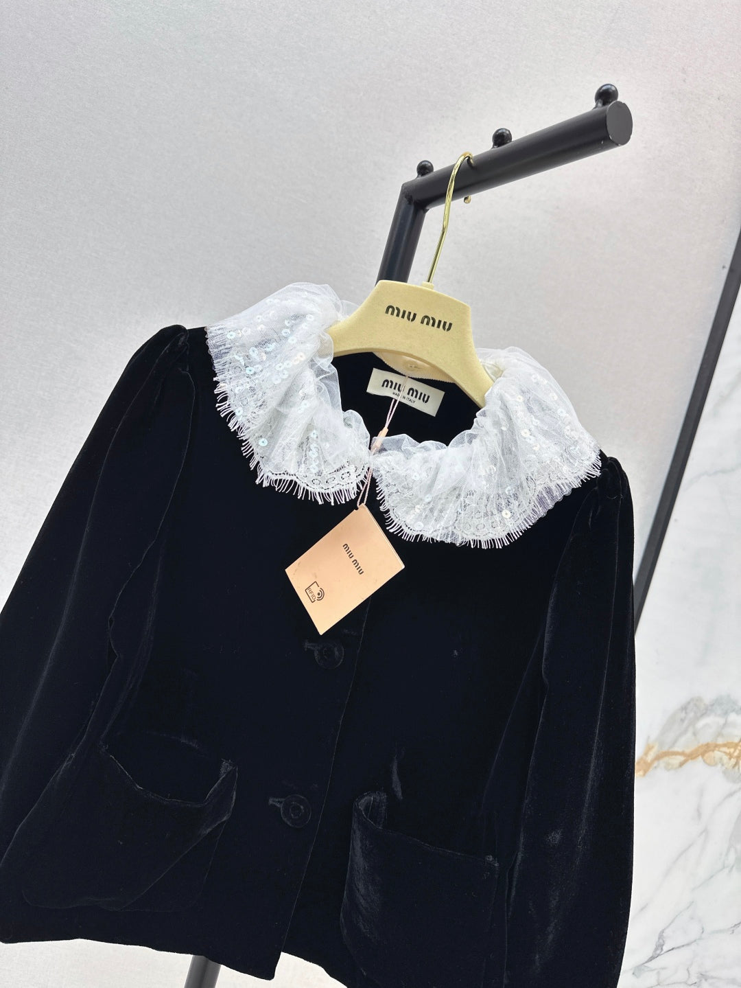 M 25fw Spitzenjacke