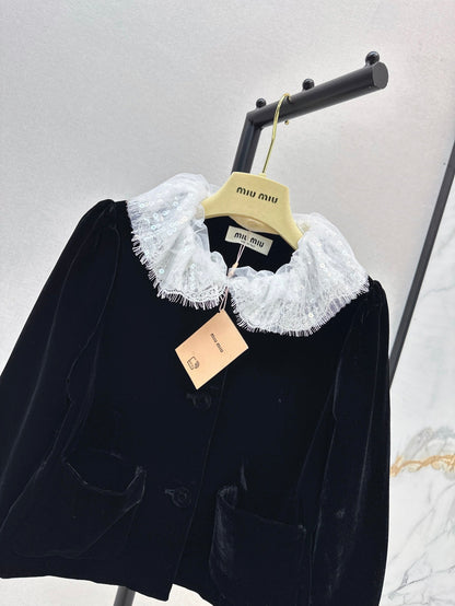 M 25fw Spitzenjacke