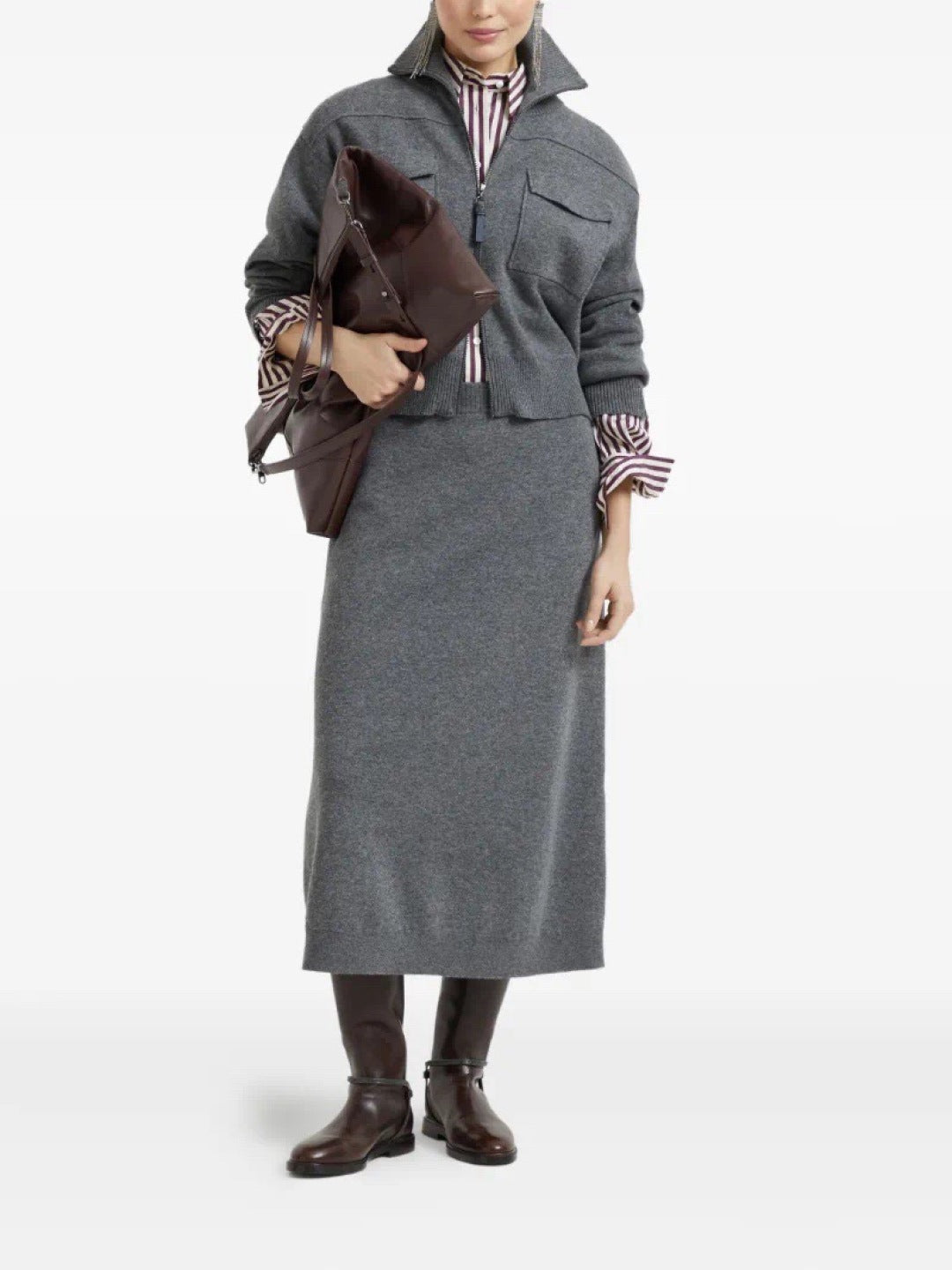 Bru 25fw cashmere jacket