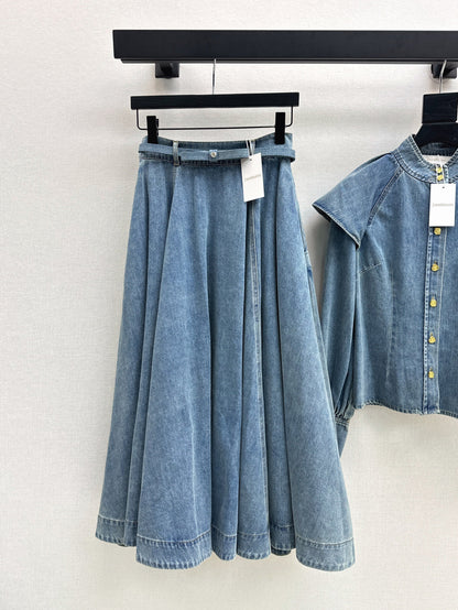 Z 25fw denim skirt