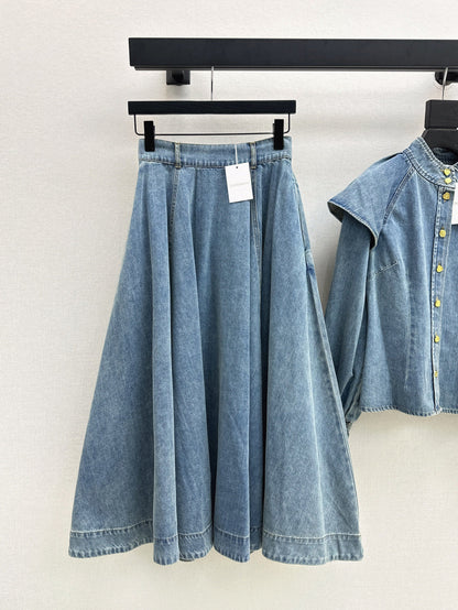Z 25fw denim skirt
