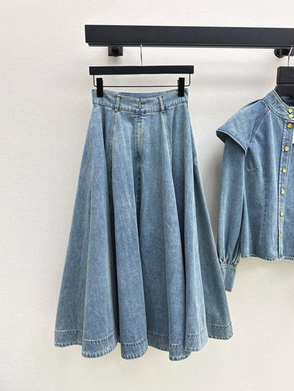 Z 25fw denim skirt