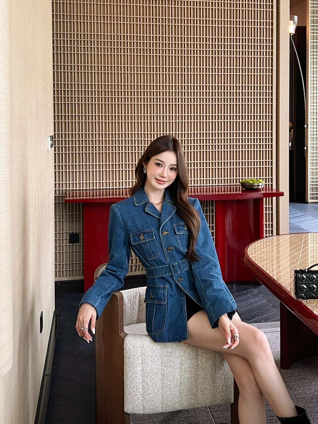 Y 25fw denim jacket