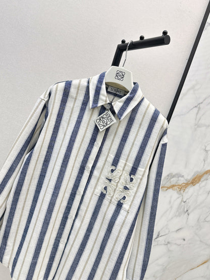Loe 25fw linen shirt