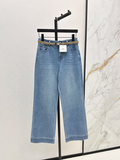 H 25fw straight jeans