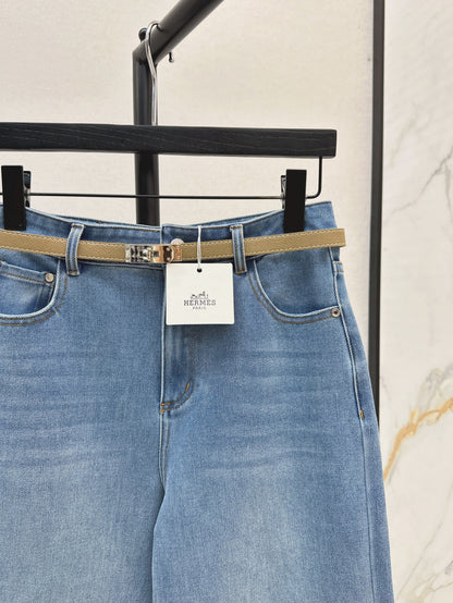 H 25fw straight jeans