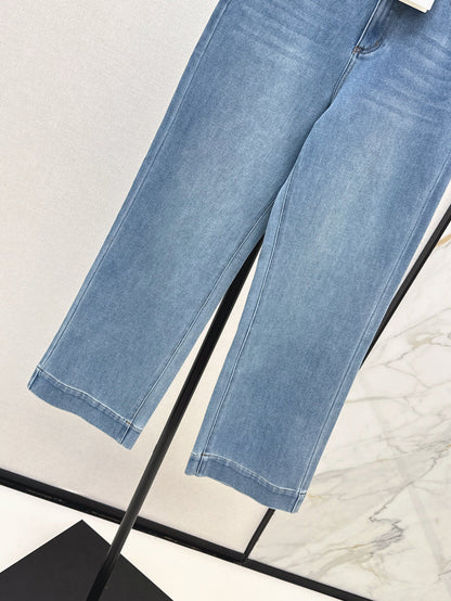 H 25fw straight jeans