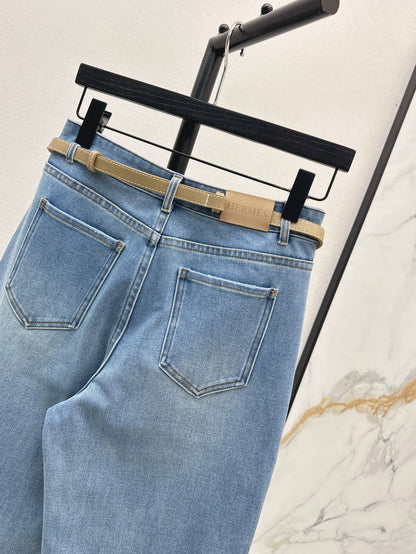 H 25fw straight jeans