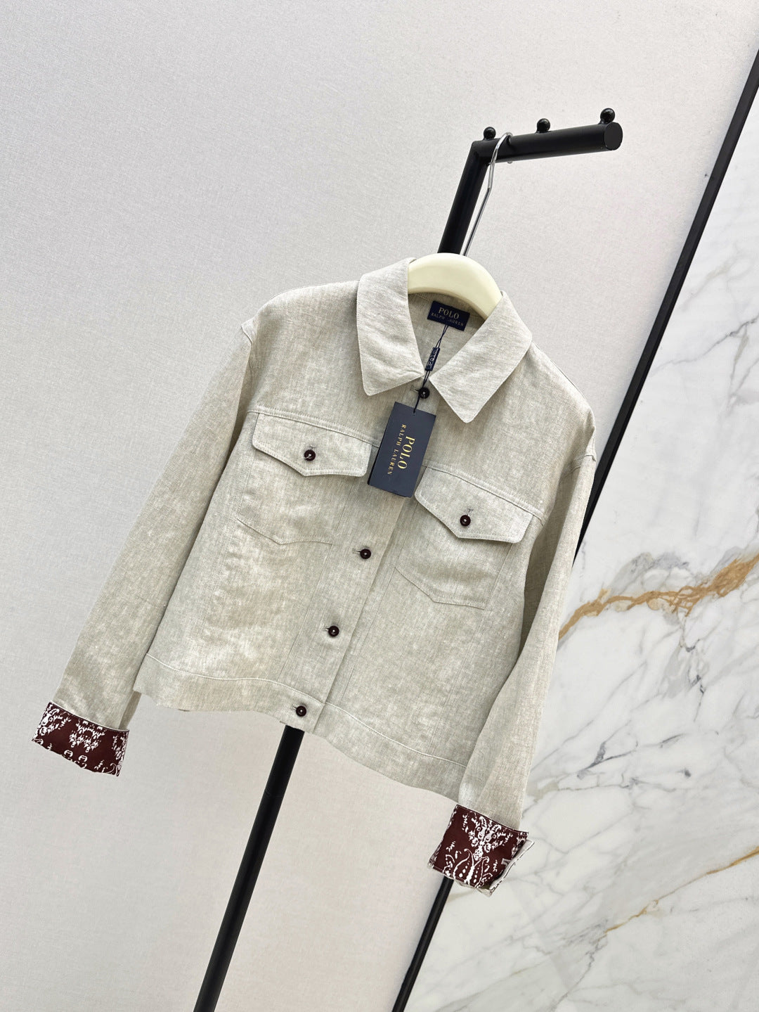 Bestickte Jacke Ra 25fw