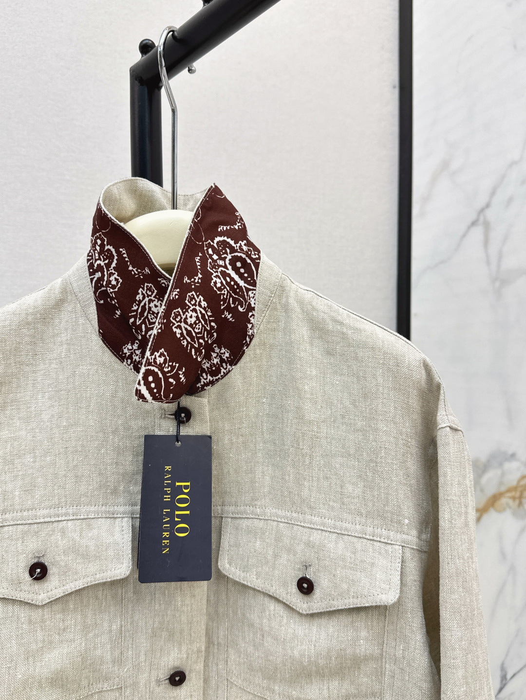 Bestickte Jacke Ra 25fw