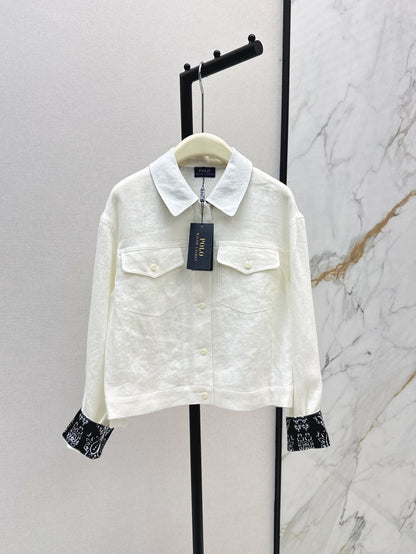 Bestickte Jacke Ra 25fw