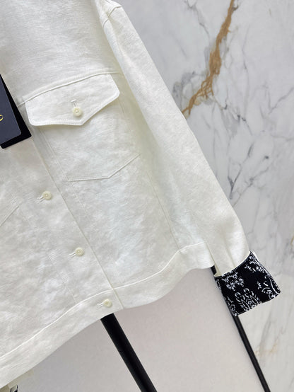 Bestickte Jacke Ra 25fw