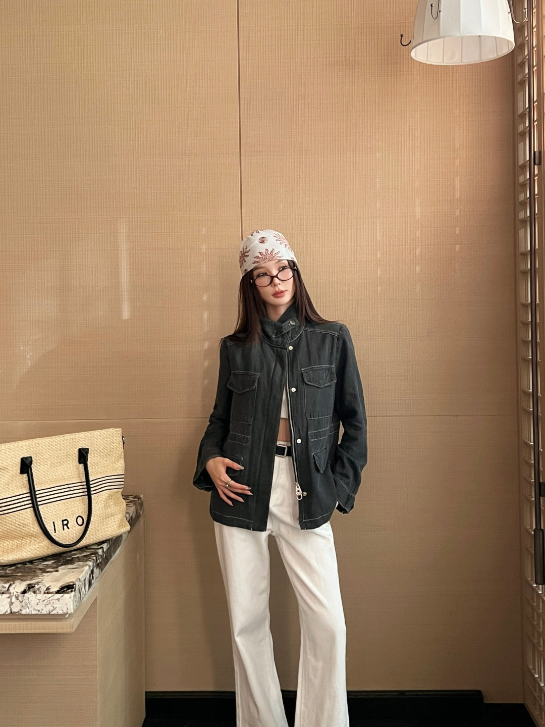 Lor 25fw denim jacket