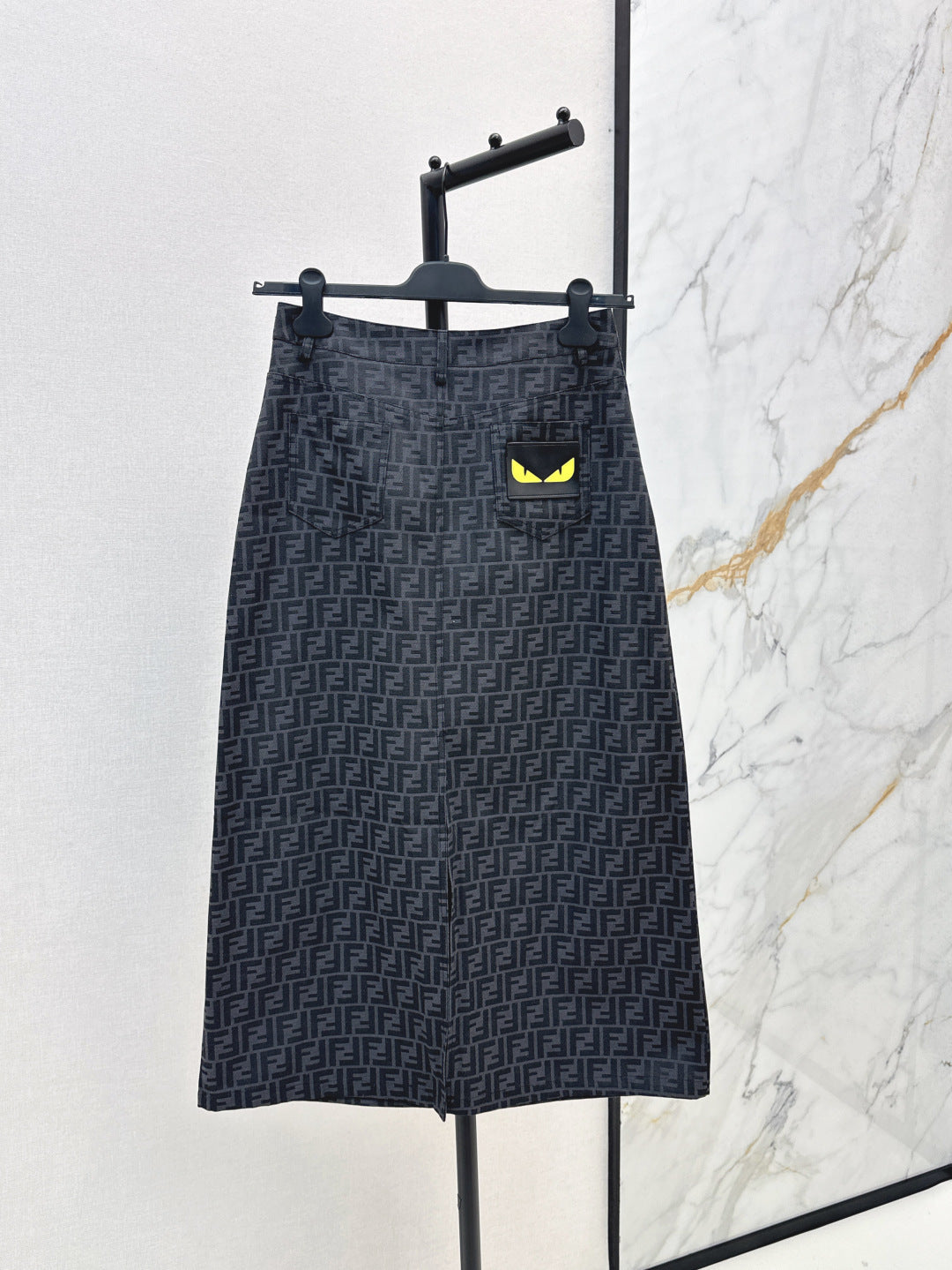 F 25fw jacquard skirt