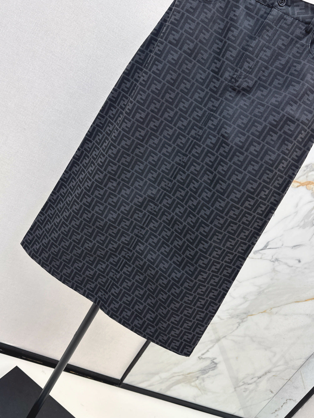 F 25fw jacquard skirt
