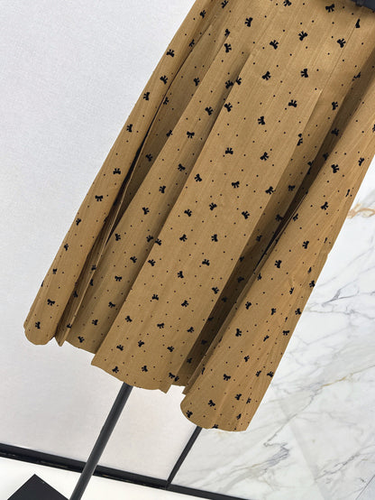 M 25fw jacquard skirt
