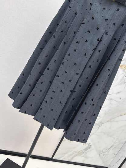 M 25fw jacquard skirt