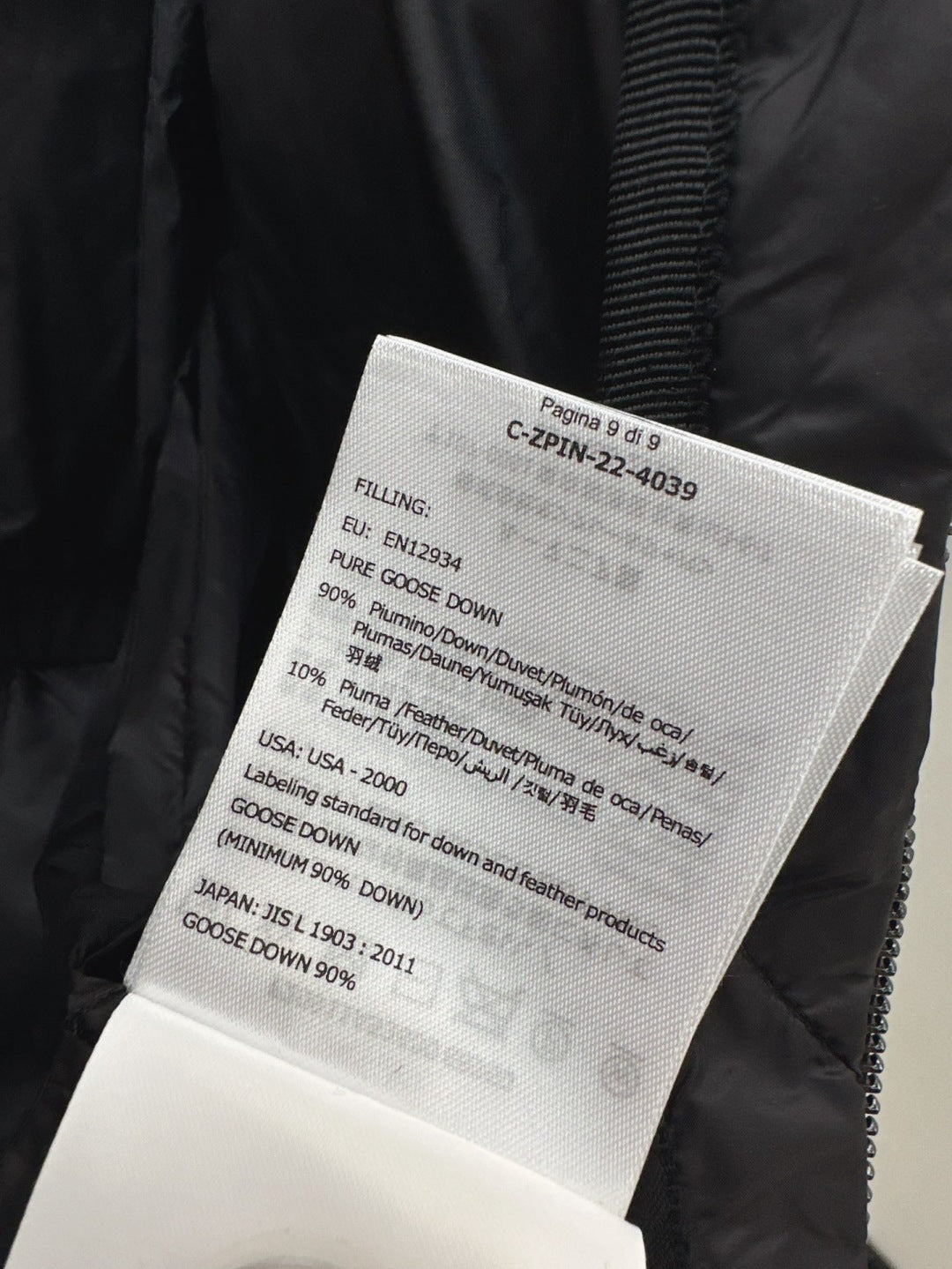 Mon 25fw down jacket